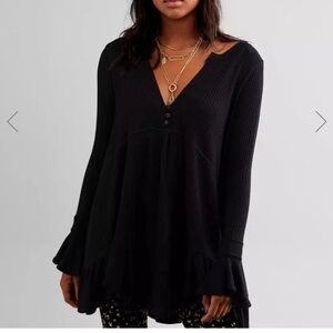 Free People Henley Tunic